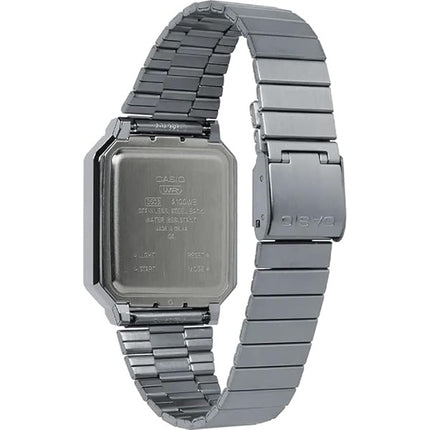 Casio Vintage Digital Edelstahl A100WE-1A A100WE-1 Herrenuhr