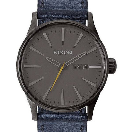 Nixon Quarz Sentry Leder A105-1893-00 Herrenuhr