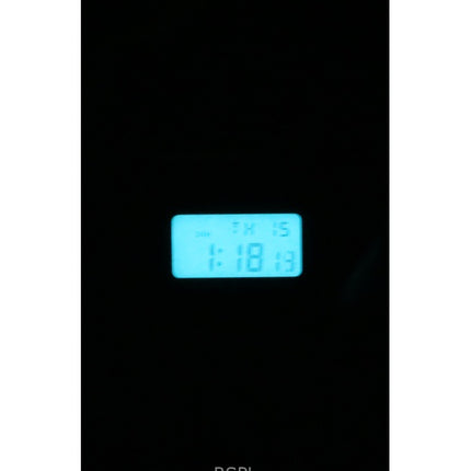 Casio Vintage Digital Edelstahlarmband Quarz A168WA-3A Herrenuhr