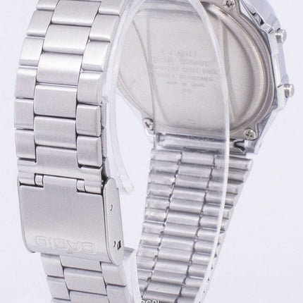 Casio Retro Digital Tarnung Alarm Chrono A168WEC-3EF Unisex Uhr