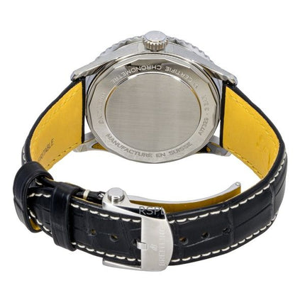 Breitling Navitimer Lederarmband Eisblaues Zifferblatt Automatik A17329171C1P1 Herrenuhr