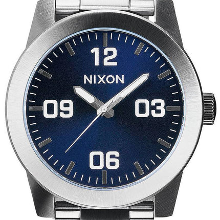 Nixon Corporal SS blau Sunray Dial A346-1258-00 Herrenuhr