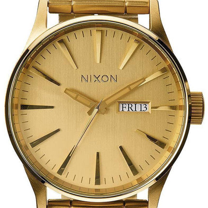 Nixon Sentry SS All Gold A356-502-00 Herrenuhr