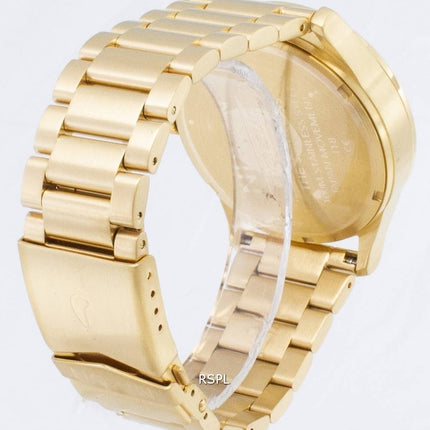 Nixon Sentry SS Gold Tone schwarzes Zifferblatt A356-510-00 Herrenuhr