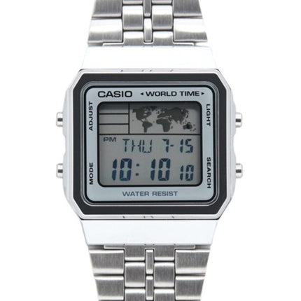 Casio Wecker Welt Zeit digitale A500WA-7DF Herrenuhr