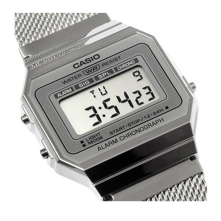 Casio Youth Vintage Täglicher Alarmquarz A-700WM-7A A700WM-7A 100M Damenuhr