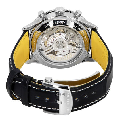 Breitling Navitimer B01 Chronograph Lederarmband Blaues Zifferblatt AB0138241C1P1 Herrenuhr