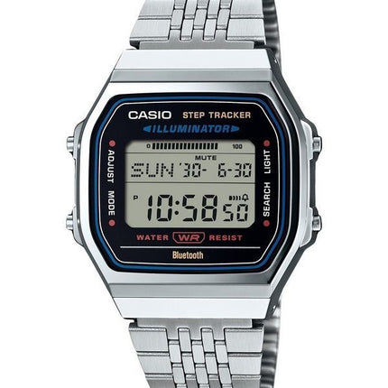 Casio Vintage Digital Smartphone Link Edelstahl Quarz ABL-100WE-1A Unisex Uhr