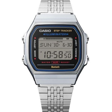 Casio Vintage Digital Smartphone Link Edelstahl Quarz ABL-100WE-1A Unisex Uhr