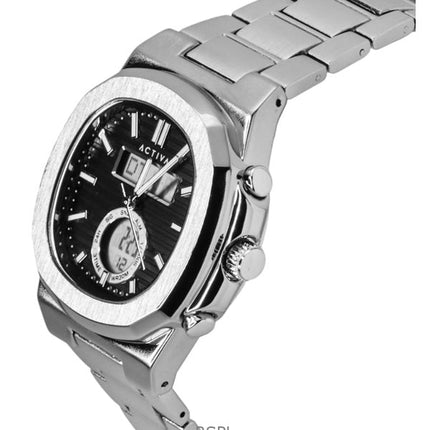 Invicta Activa Edelstahl Schwarzes Zifferblatt Quarz ACW2279-005 Herrenuhr