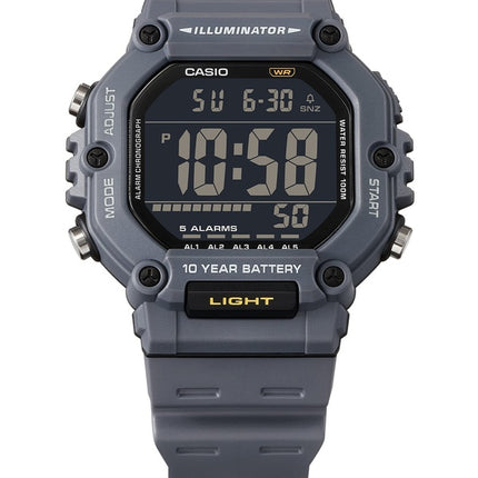 Casio Digital Harzarmband Quarz AE-1600H-8BV 100M Herrenuhr
