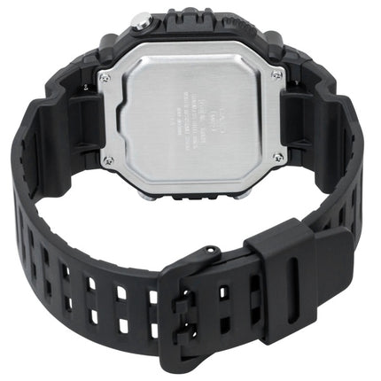 Casio Digitaluhr mit extra langem Armband, Quarzwerk, AE-1600HX-1BV, wasserdicht bis 100 m, Unisex