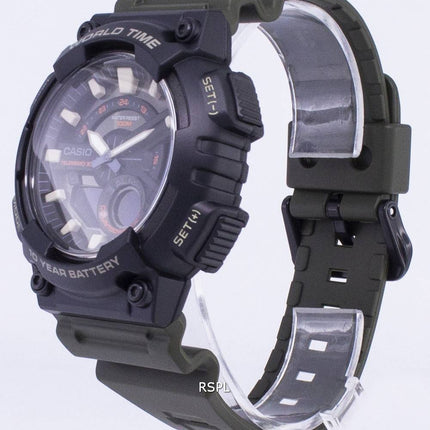 Casio Jugend Kombination AEQ-110W-3AV Sport Digital Herrenuhr
