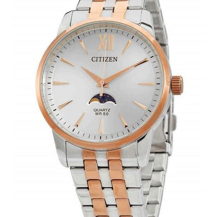 Citizen Moonphase Silber Zifferblatt Quarz AK5006-58A Herrenuhr