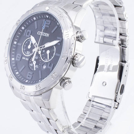 Bürgerquartz AN8130-53E Chronograph Analog Herren uhr