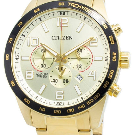 Citizen AN8163-54P Tachymeter Quarz Herrenuhr