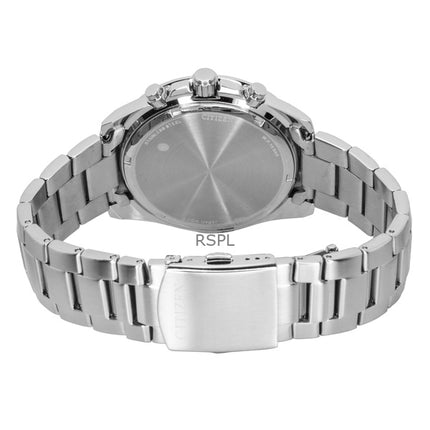 Citizen Chronograph Edelstahl Blaues Zifferblatt Quarz AN8230-59L 100M Herrenuhr