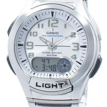 Casio Jugend Illuminator analoge digitale AQ-180WD-7BV AQ180WD-7BV Herrenuhr