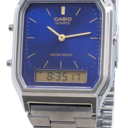 Casio Quarz AQ-230GG-2A Dual Time Unisex Uhr