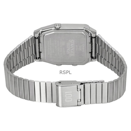 Casio Vintage Analog Digital Stranger Things Schwarzes Zifferblatt Quarz AQ-800EST-1A Unisex-Uhr