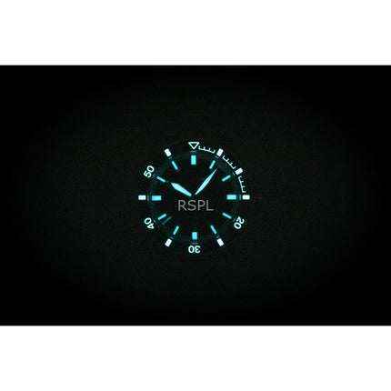 Emporio Armani Sea Explorer Edelstahl Taucheruhr mit blauem Zifferblatt, Automatik, AR60087, 200 m, Herrenuhr