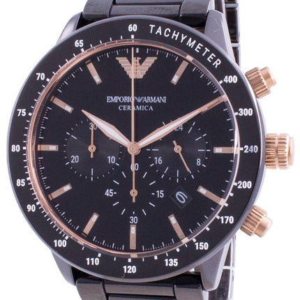 Emporio Armani Ceramica Mario Chronograph Quarz AR70002 Herrenuhr