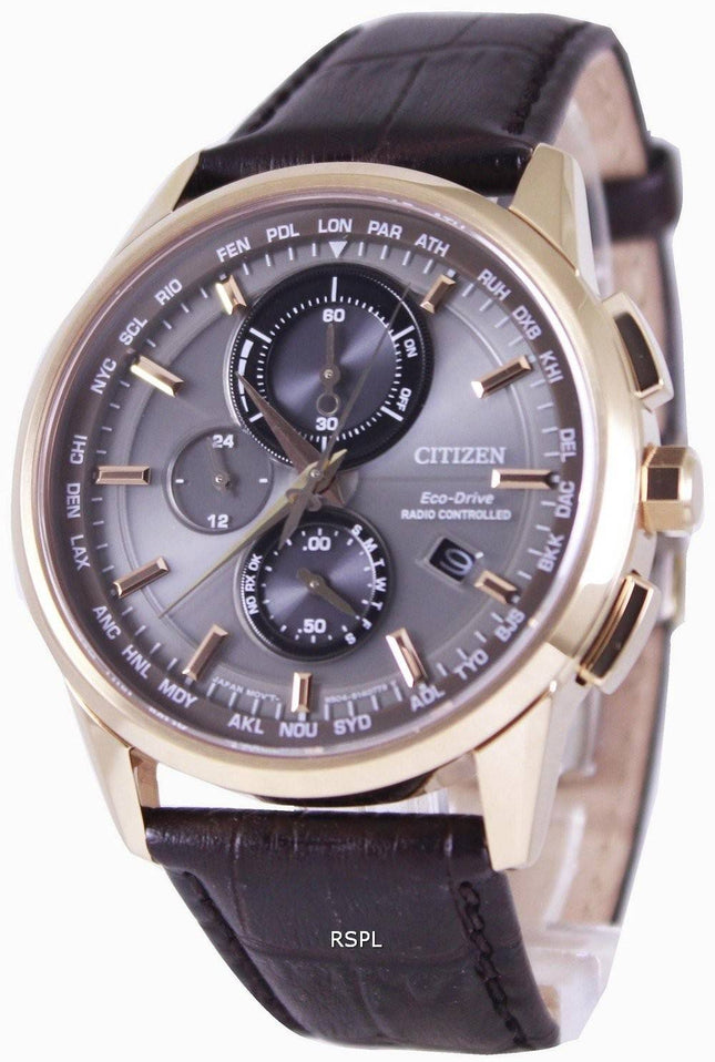 Citizen Funkuhr Eco-Drive World Time AT8113 - 12H Herrenuhr