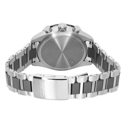 Citizen Attesa Chronograph Funkgesteuerte Super Titanium Eco-Drive AT8186-51L 100M Herrenuhr