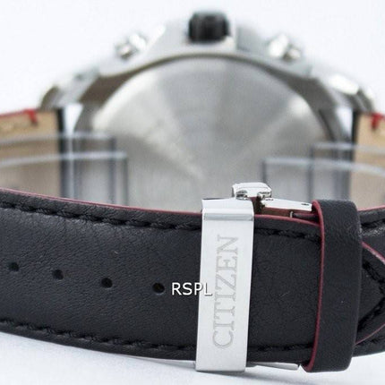 Citizen Funkuhr Eco-Drive Chronograph Welt Zeit AT9036-08E Herrenuhr