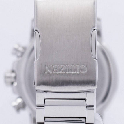 Citizen Eco-Drive Funkuhr atomare Welt Zeit AT9070 - 51L Herrenuhr
