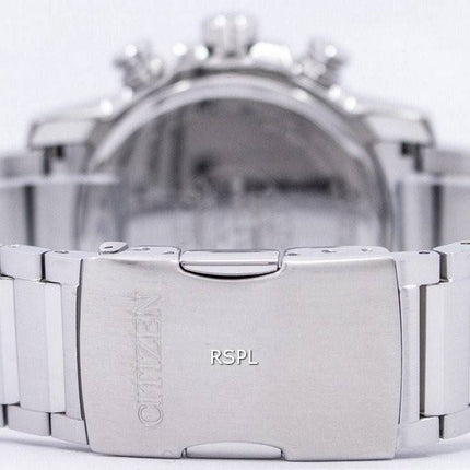 Citizen Eco-Drive Funkuhr atomare Welt Zeit AT9070 - 51L Herrenuhr