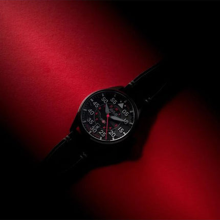 AVI-8 Hawker Hurricane Clowes automatische Night Reaper Limited Edition Night Shadow schwarzes Zifferblatt AV-4097-05 Herrenuhr