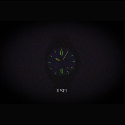 AVI-8 Bell X-1 Machbuster Herrenuhr mit Kautschuk- und Lederarmband, schwarzem Zifferblatt und Automatikwerk (AV-4115-04)