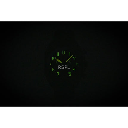 AVI-8 Bell X-1 Machbuster Chronograph Super Sonic Schwarzes Gummi- und Lederarmband Schwarzes Zifferblatt Quarz AV-4118-04 Herrenuhr