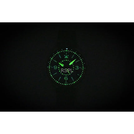 AVI-8 Flyboy Airmaster GMT Rumpf Grünes Lederarmband Grünes Zifferblatt Automatik AV-4128-03 Herrenuhr