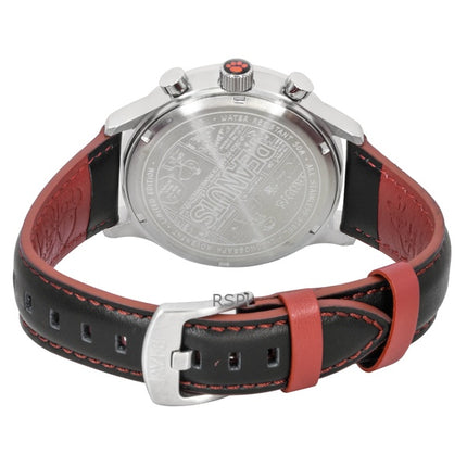 AVI-8 Hawker Hurricane Classic Chronograph Limited Edition Ace Herrenuhr mit schwarzem Zifferblatt und Quarzwerk AV-4132-01