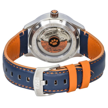 AVI-8 Hawker Hurricane Kent GMT Limited Edition Sketchbook Herrenuhr mit blauem und rotem Zifferblatt, Automatik, AV-4136-02