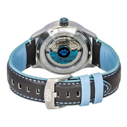 AVI-8 Hawker Hurricane Kent GMT Limited Edition Herrenuhr mit cremefarbenem und rotem Zifferblatt, Automatik, AV-4136-03