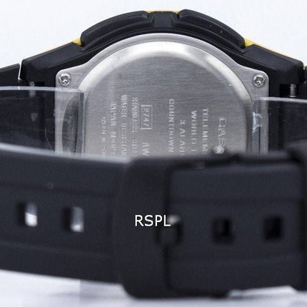 Casio Illuminator Welt Zeit Analog Digital AW-80-9BV AW80-9BV Herrenuhr