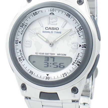 Casio Welt Zeit Analog Digital AW-80D-7A2V AW80D-7A2V Herrenuhr