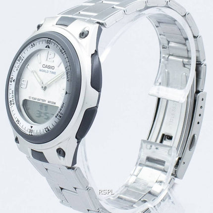 Casio Welt Zeit Analog Digital AW-80D-7A2V AW80D-7A2V Herrenuhr