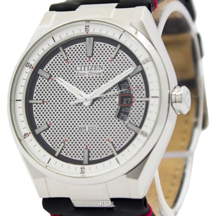Citizen Eco-Drive CTO 2.0 Schwarz Leder Armband AW1130-04A Herrenuhr