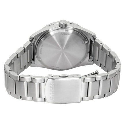 Citizen Eco-Drive Edelstahl Grünes Zifferblatt Solar AW1880-55X 100M Herrenuhr