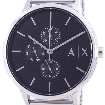 Armani Exchange Cayde Schwarzes Zifferblatt AX2714 Quarz Herrenuhr