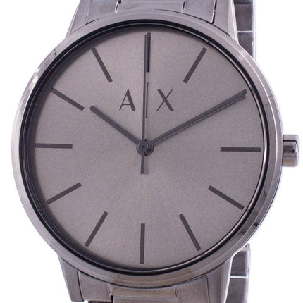 Armani Exchange Cayde Graues Zifferblatt Quarz AX2722 Herrenuhr
