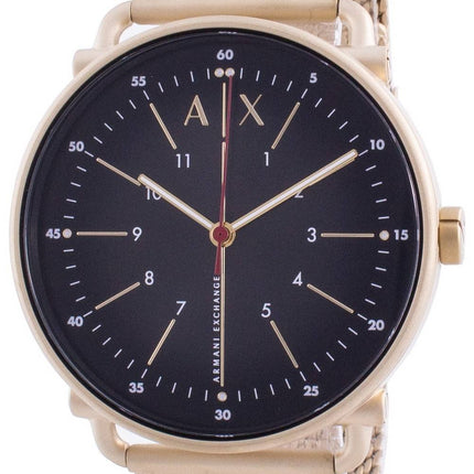 Armani Exchange Rocco Schwarzes Zifferblatt Quarz AX2901 Herrenuhr