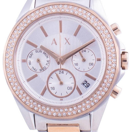 Armani Exchange Lady Drexler Diamantakzente Chronograph Quarz AX5653 Damenuhr