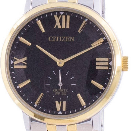 Citizen Black Dial Edelstahl Quarz BE9176-76E Herrenuhr