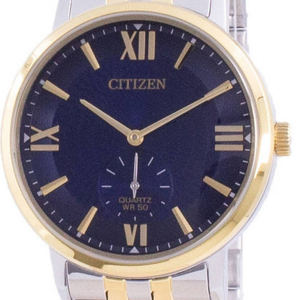 Citizen Blue Dial Edelstahl Quarz BE9176-76L Herrenuhr