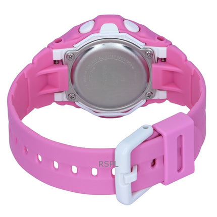 Casio Baby-G Digital Rosa Harzarmband Quarz BG-169CH-4 200M Damenuhr
